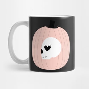 Skull Pumpkin Mug